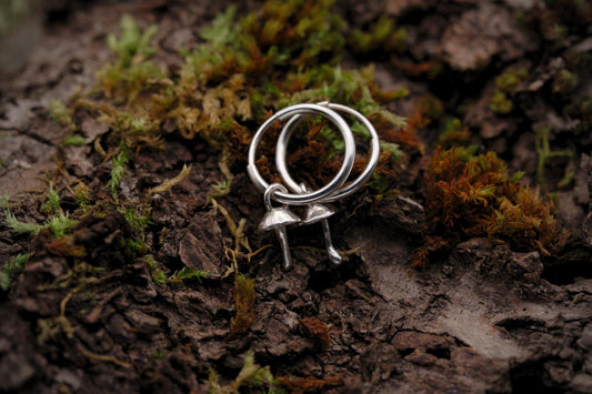 Tiny Fungi Earrings #25