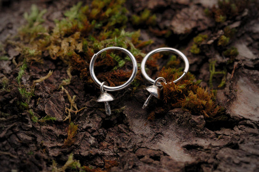 Tiny Fungi Earrings #26