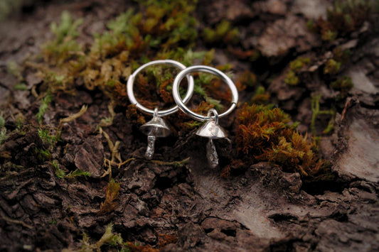 Tiny Fungi Earrings #27