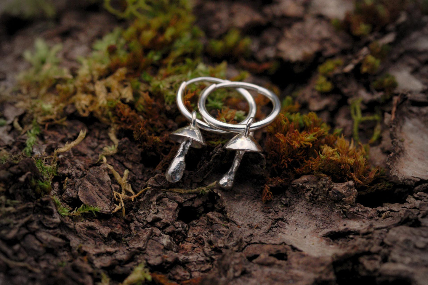 Tiny Fungi Earrings #29