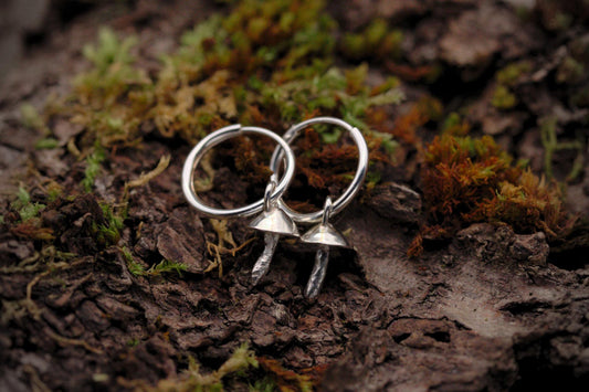 Tiny Fungi Earrings #30