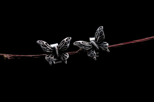 Moth Stud Earrings