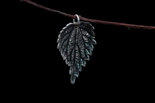 Leaf Pendant #36 - Mini Nettle