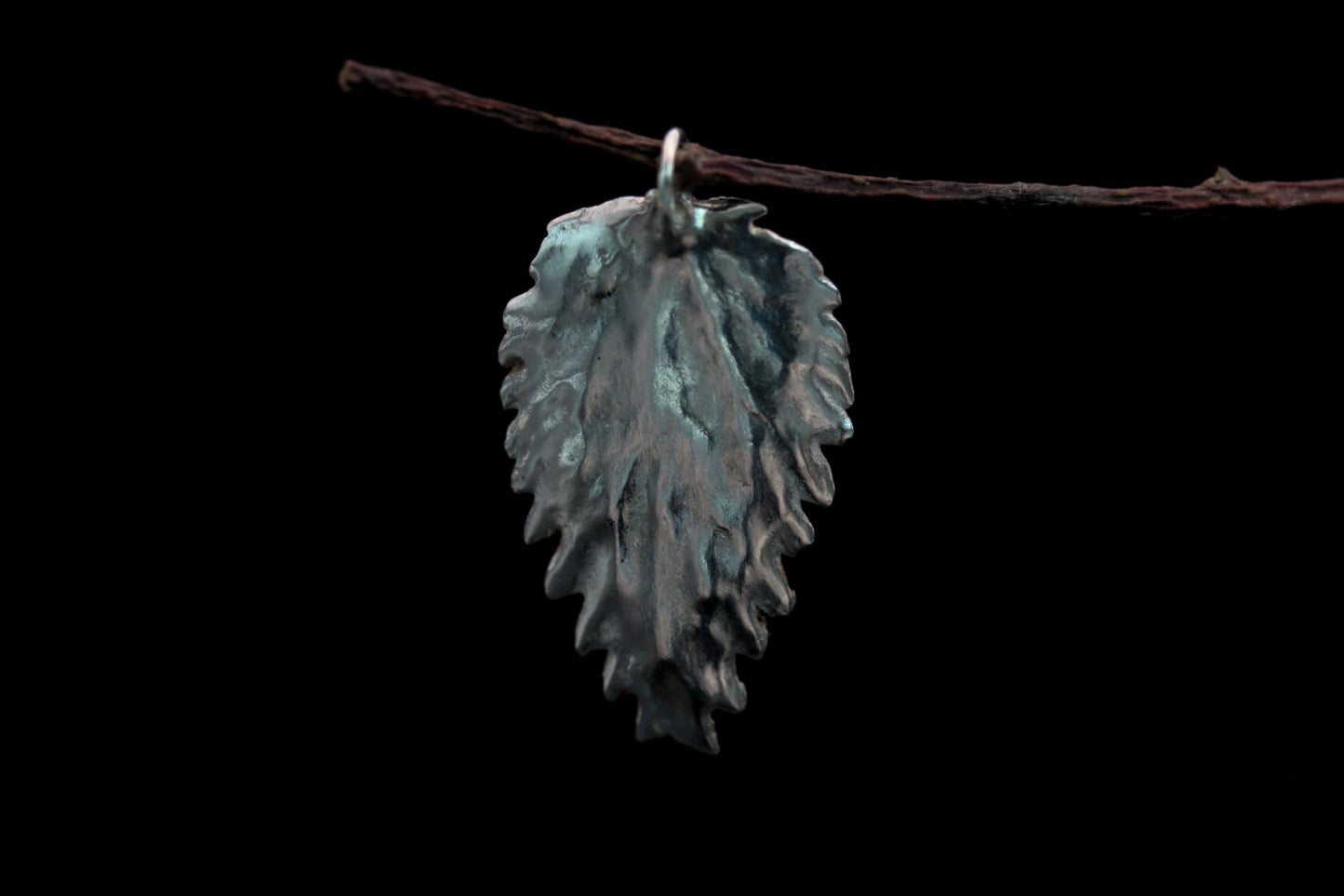 Leaf Pendant #38 - Mini Nettle