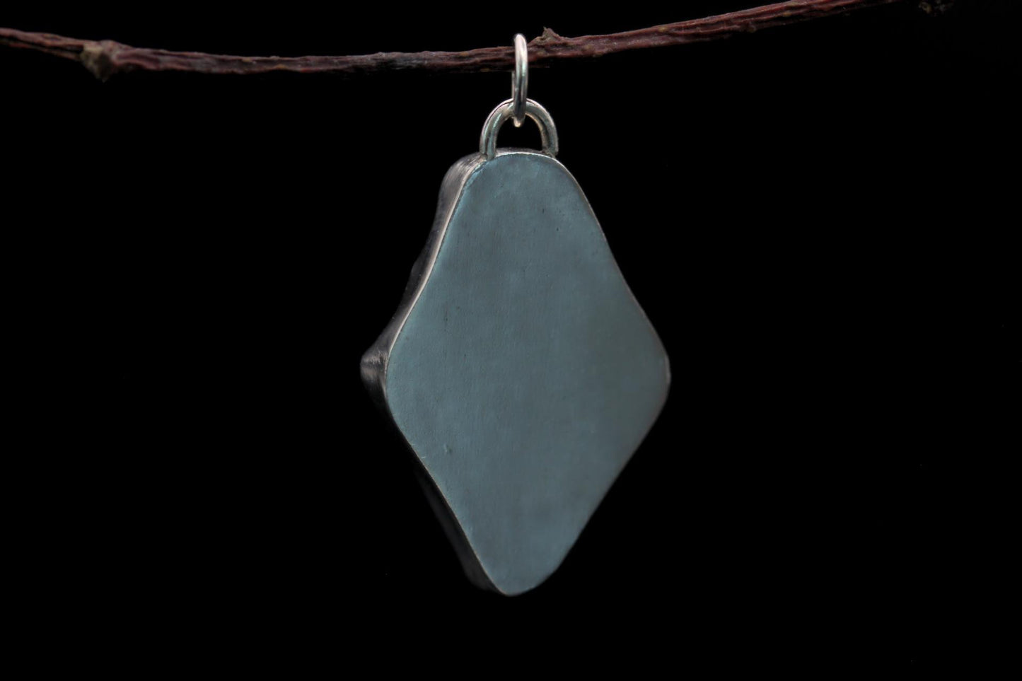 Sea Glass Pendant - Pink