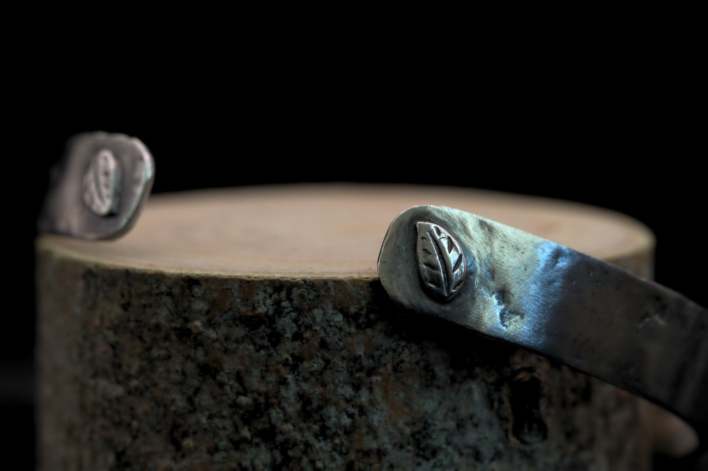 Flower Cuff Bangle - Size M