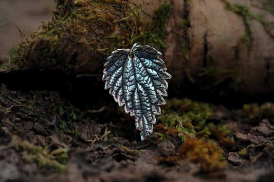 Leaf Pendant #36 - Mini Nettle