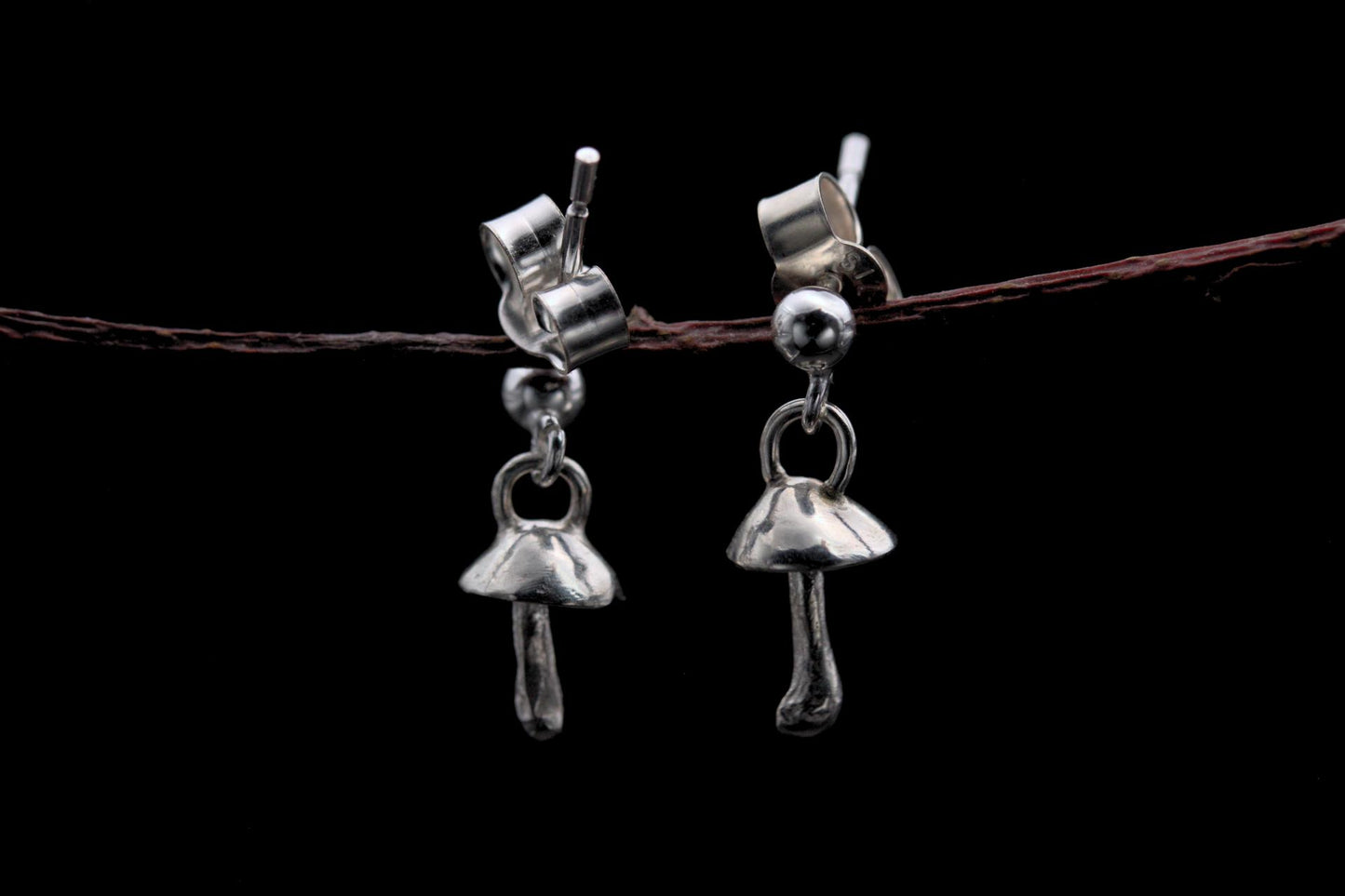 Tiny Fungi Earrings #34