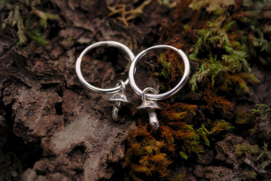 Tiny Fungi Earrings #31