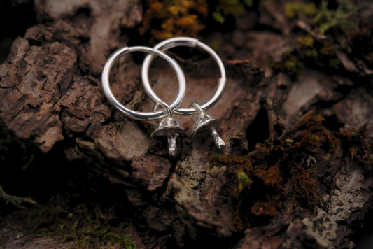 Tiny Fungi Earrings #32
