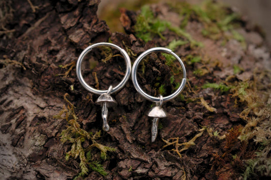 Tiny Fungi Earrings #33