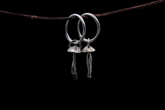 Tiny Fungi Earrings #35