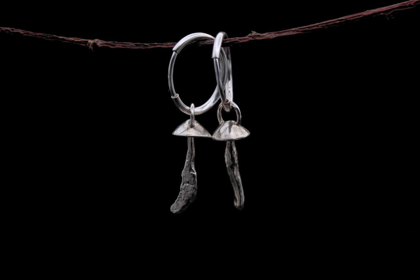 Tiny Fungi Earrings #35