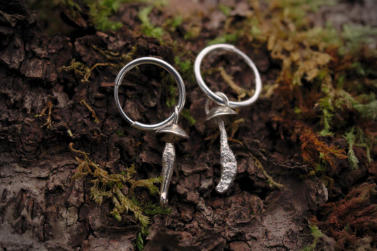 Tiny Fungi Earrings #35