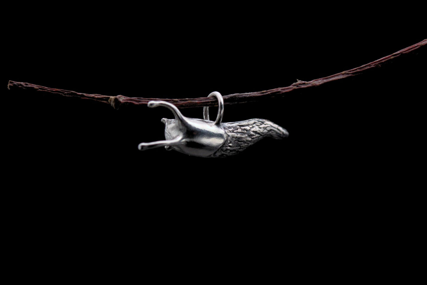 Curious Slug Pendant #1