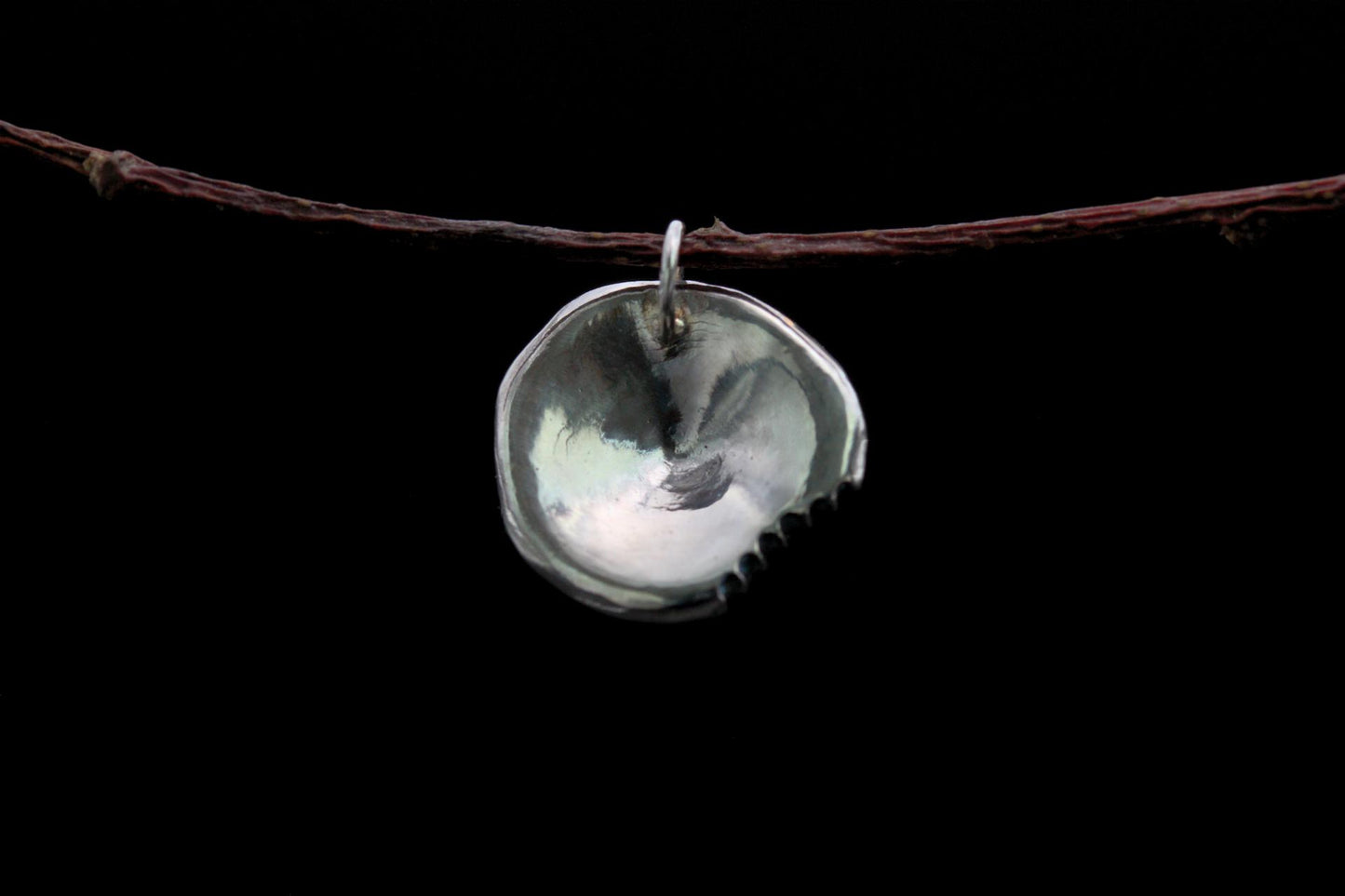 Chomped Chanterelle Pendant