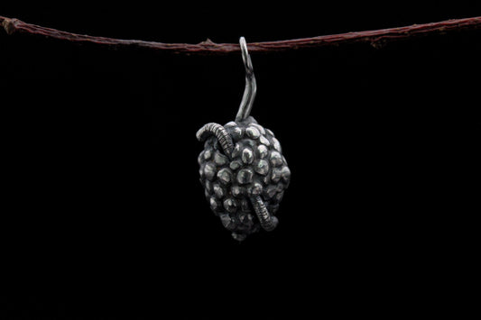 Curious Blackberry Pendant