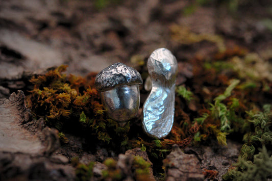 Acorn & Sycamore Mismatch Stud Earrings