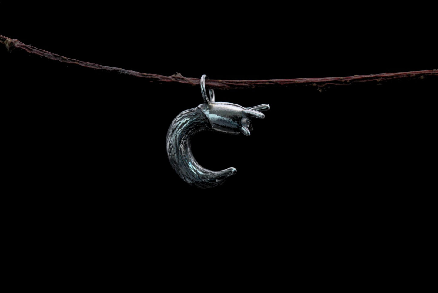 Curious Slug Pendant #4