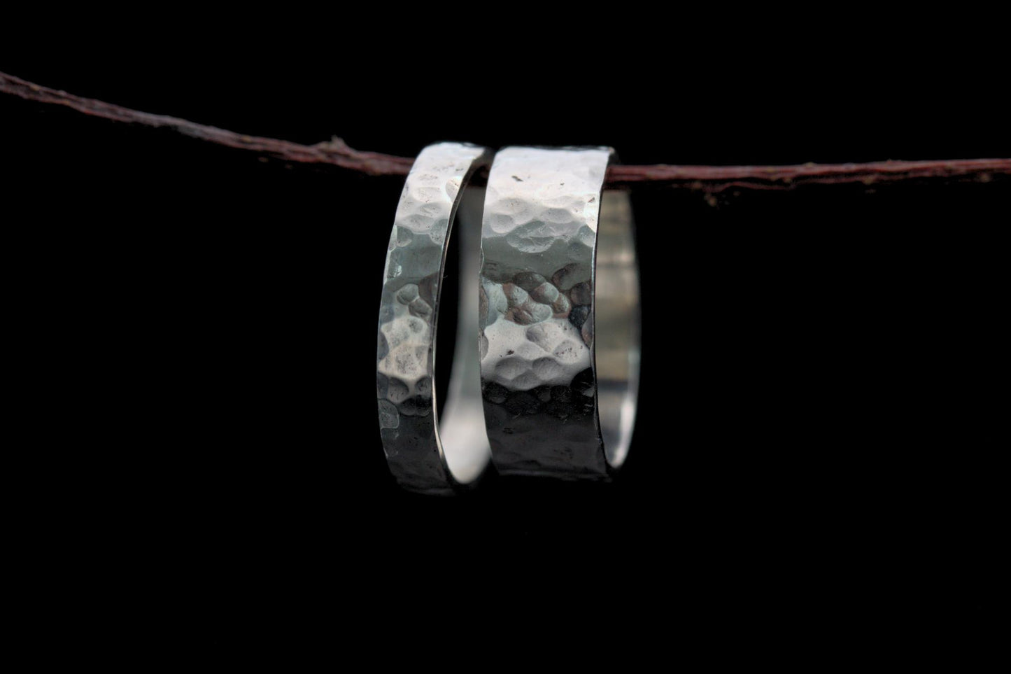 Dimpled Ring - Wide