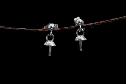 Tiny Fungi Earrings #40