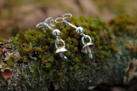 Tiny Fungi Earrings #42