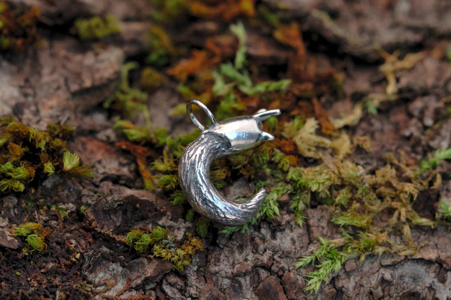Curious Slug Pendant #4