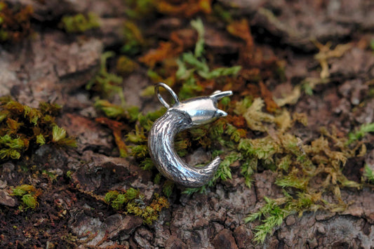 Curious Slug Pendant #4