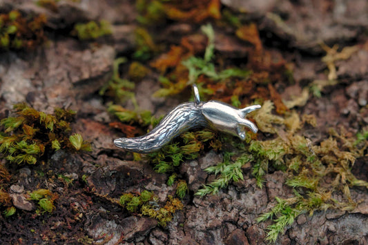 Curious Slug Pendant #3