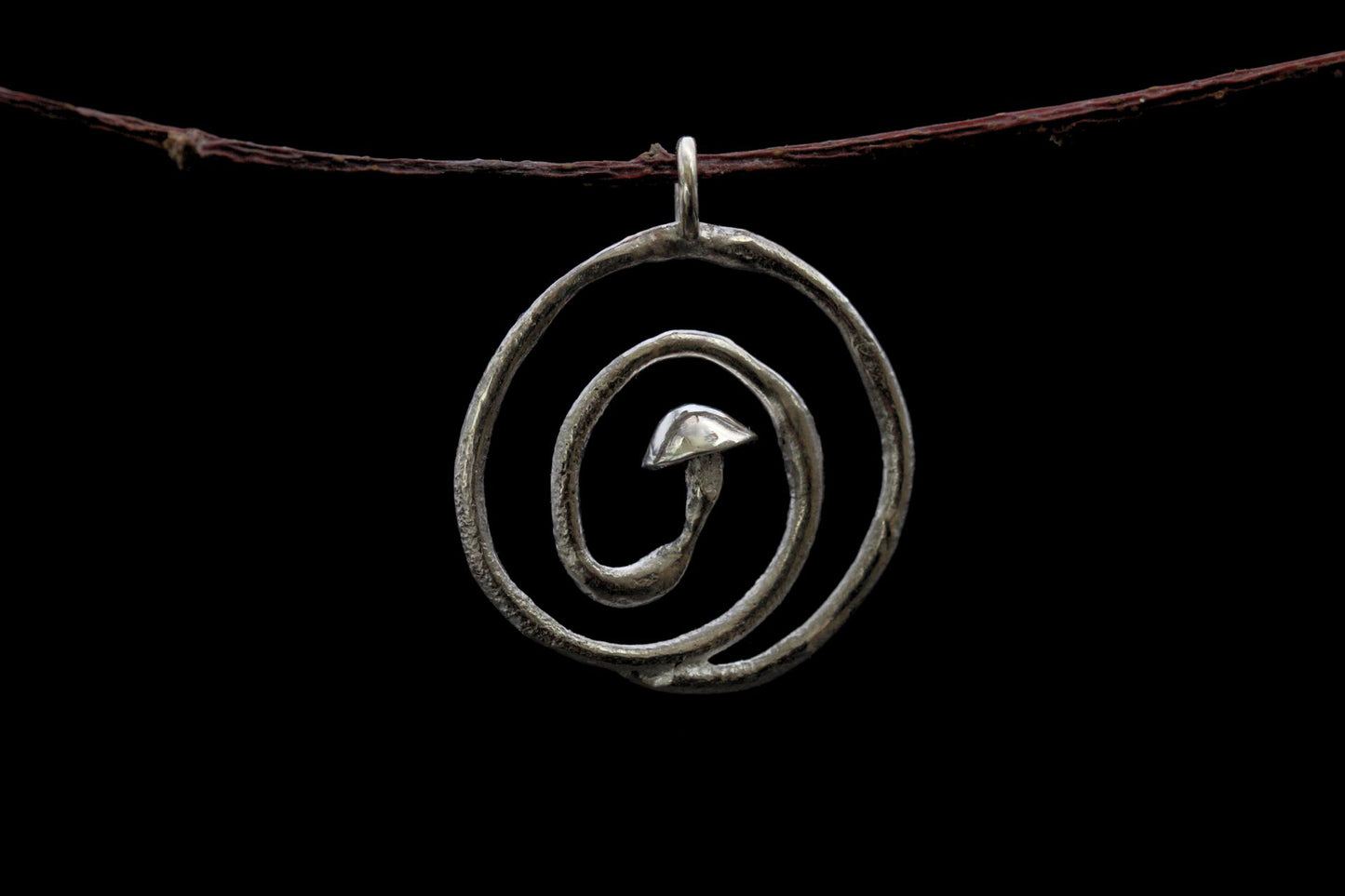 Fungi Pendant #32 - Spiral