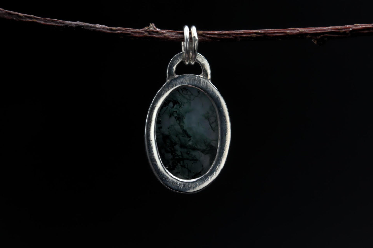 Moss Agate Pendant #1