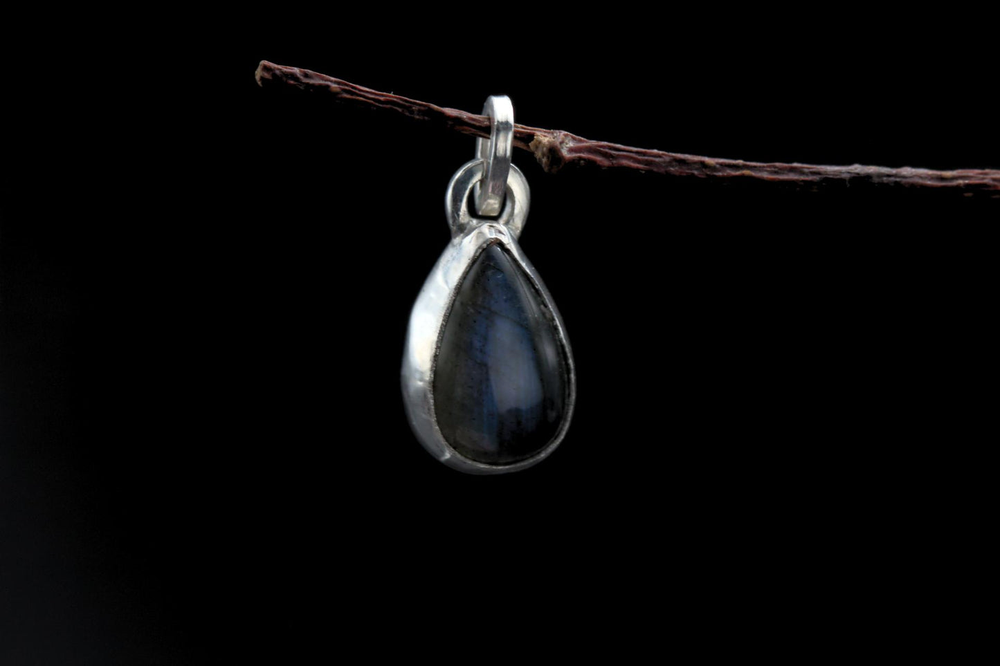 Labradorite Teardrop Pendant