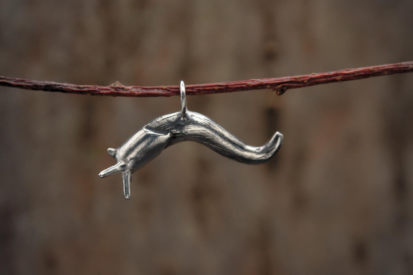 Curious Slug Pendant #7