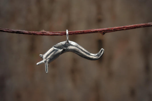 Curious Slug Pendant #7