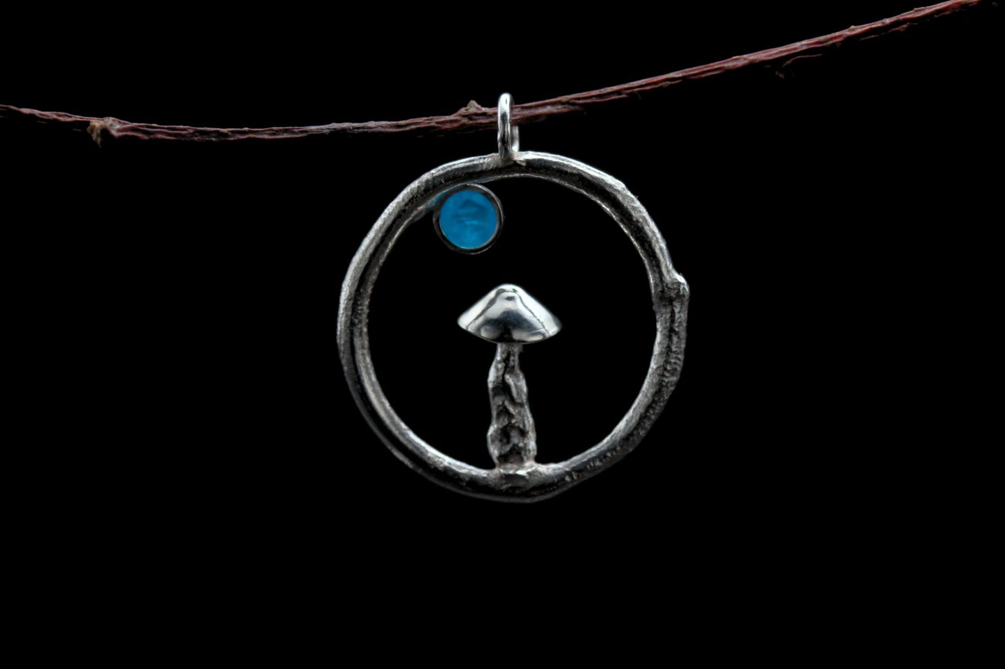 Fungi Pendant #35 - Apatite