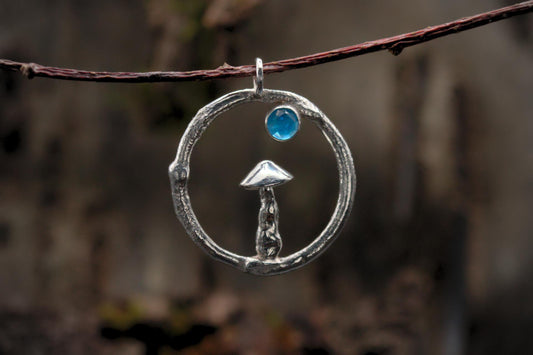 Fungi Pendant #35 - Apatite