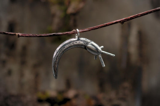 Curious Slug Pendant #9