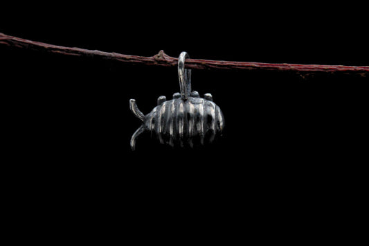 Curious Isopod Pendant #2