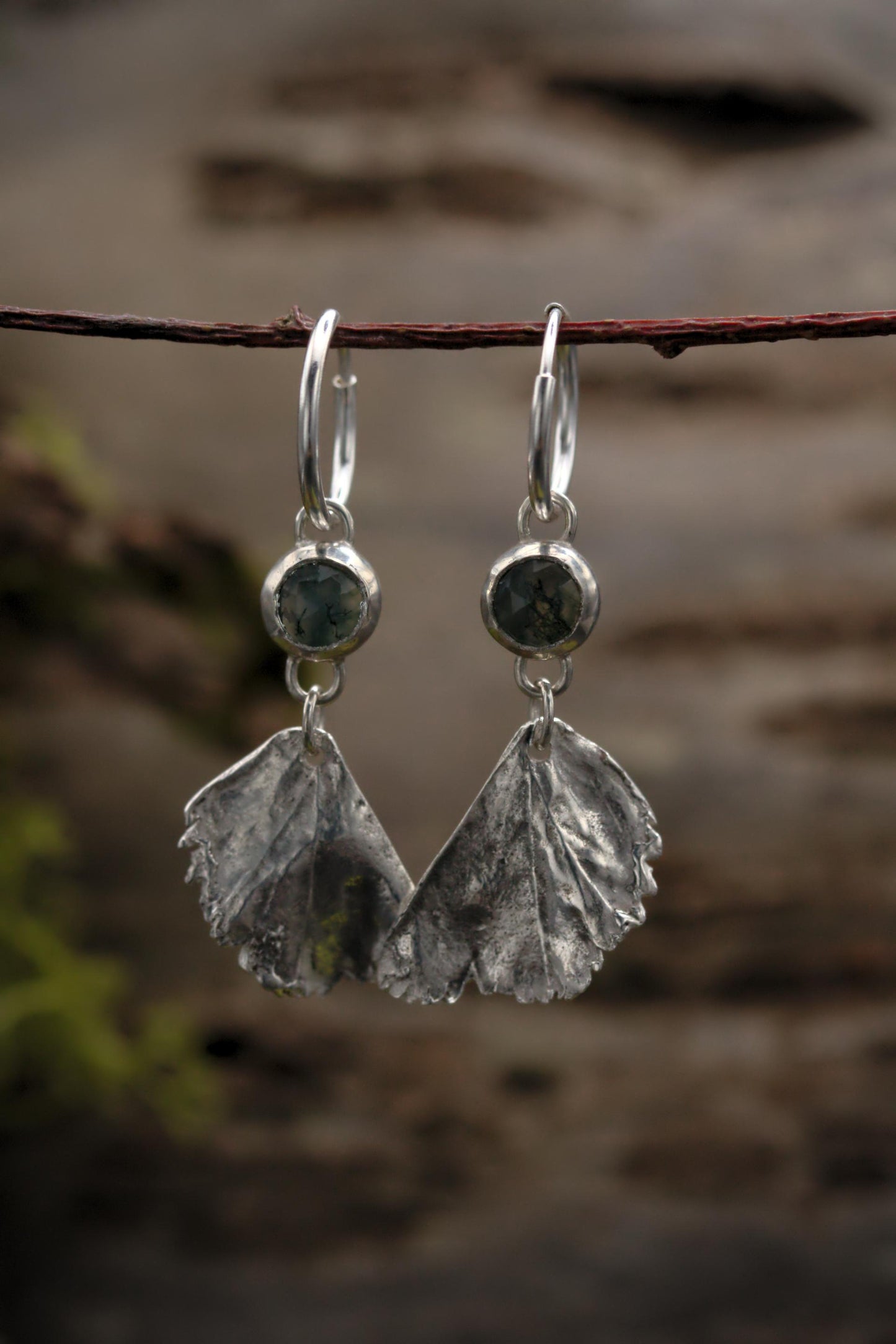 Faerie Wings - Moss Agate