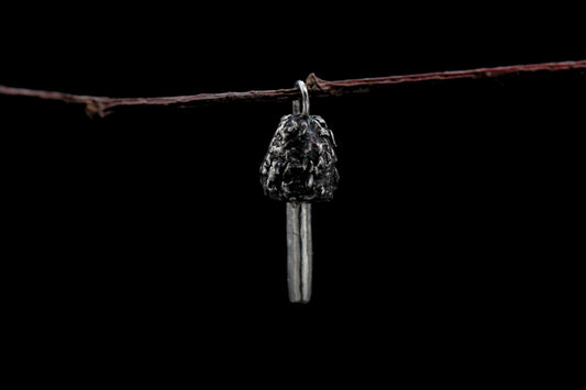 Shaggy Inkcap Pendant #2