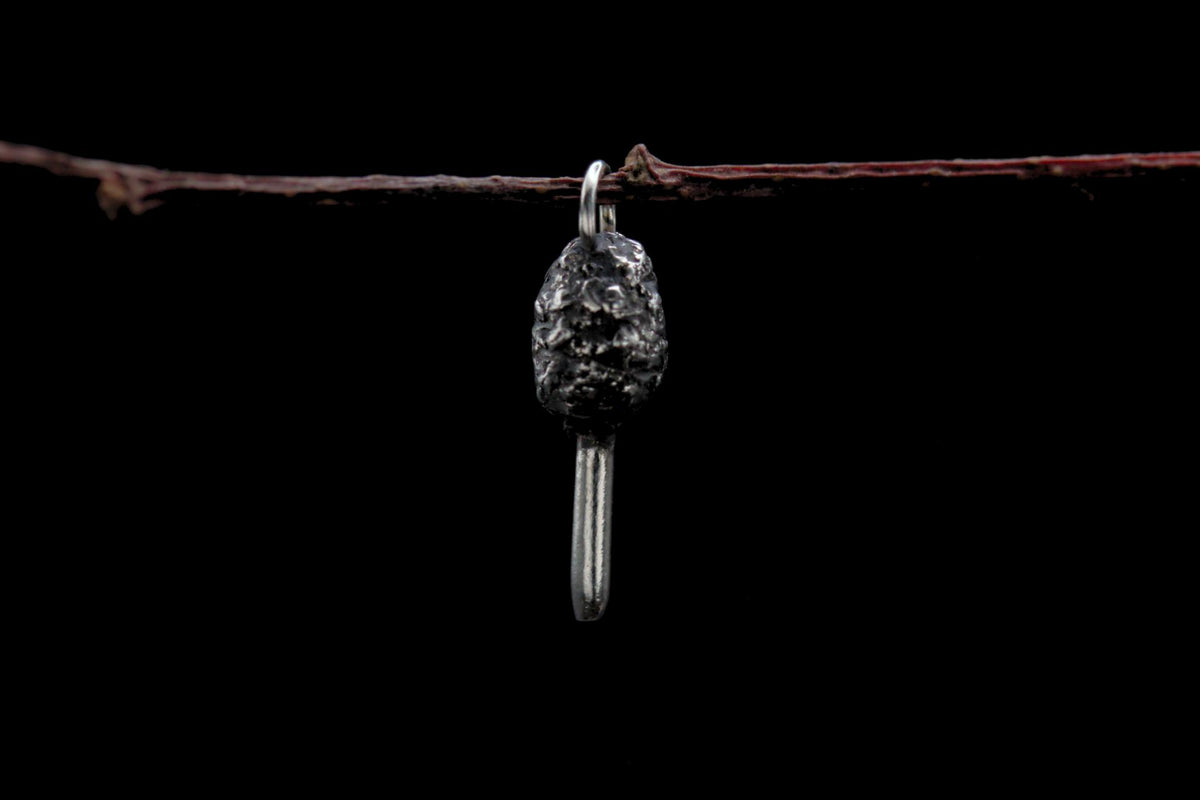 Shaggy Inkcap Pendant #1