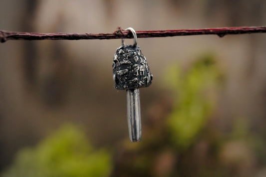 Shaggy Inkcap Pendant #2