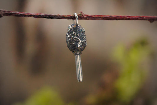 Shaggy Inkcap Pendant #1