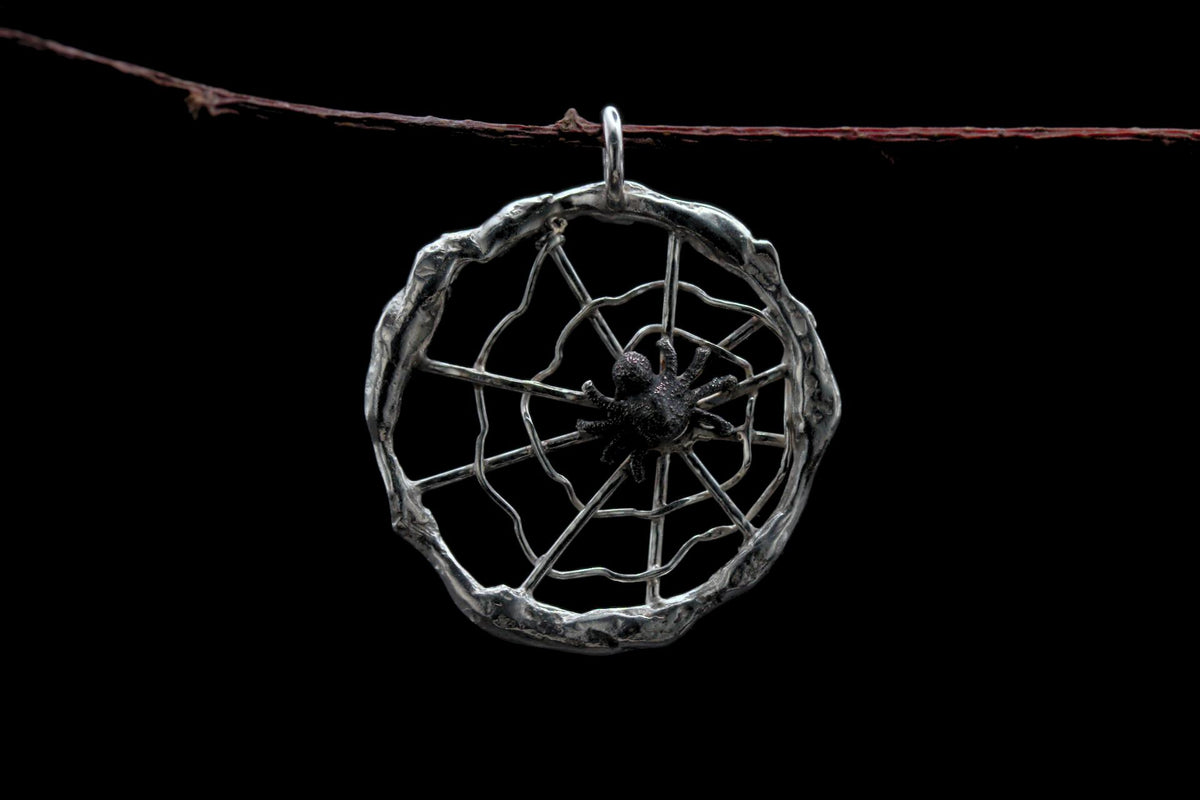 Spooky Spider Pendant
