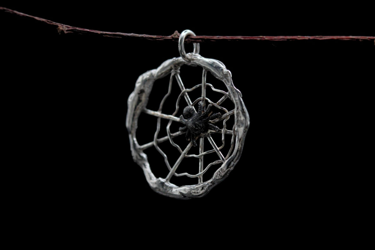 Spooky Spider Pendant