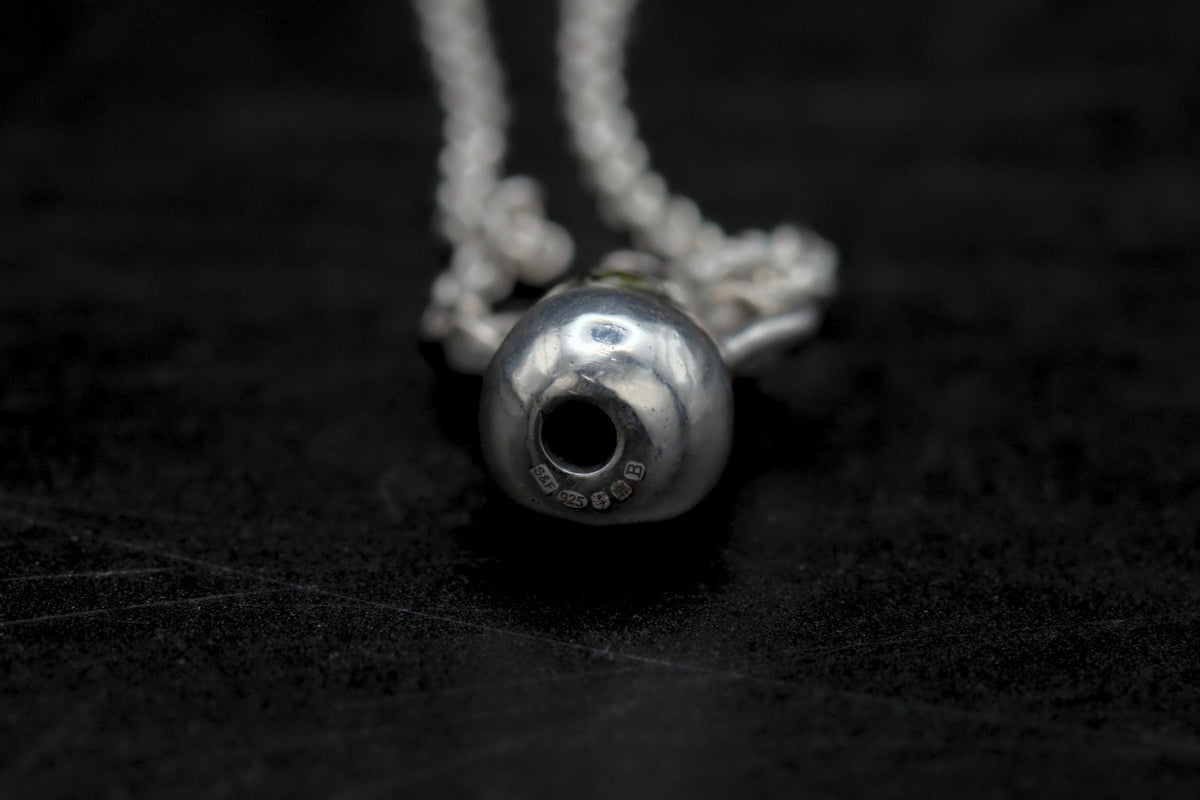 Spooky Poison Bottle Pendant