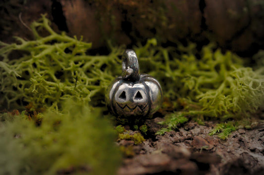 Spooky Pumpkin Pendant