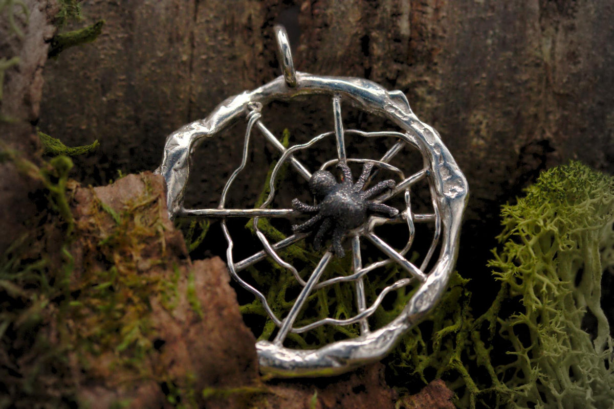 Spooky Spider Pendant