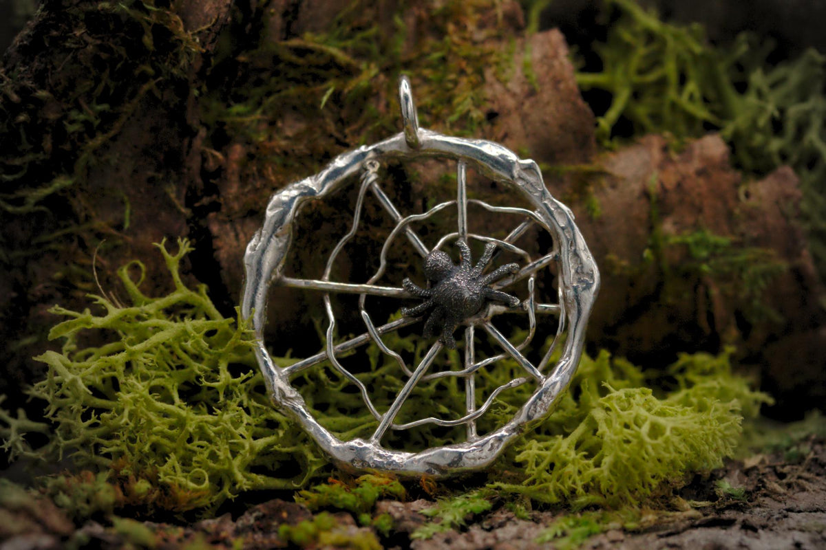 Spooky Spider Pendant