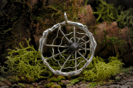 Spooky Spider Pendant